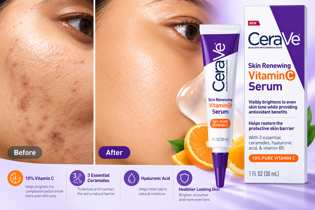 CeraVe Skin Renewing Vitamin C Serum