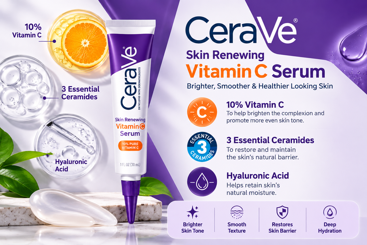 CeraVe Skin Renewing Vitamin C Serum