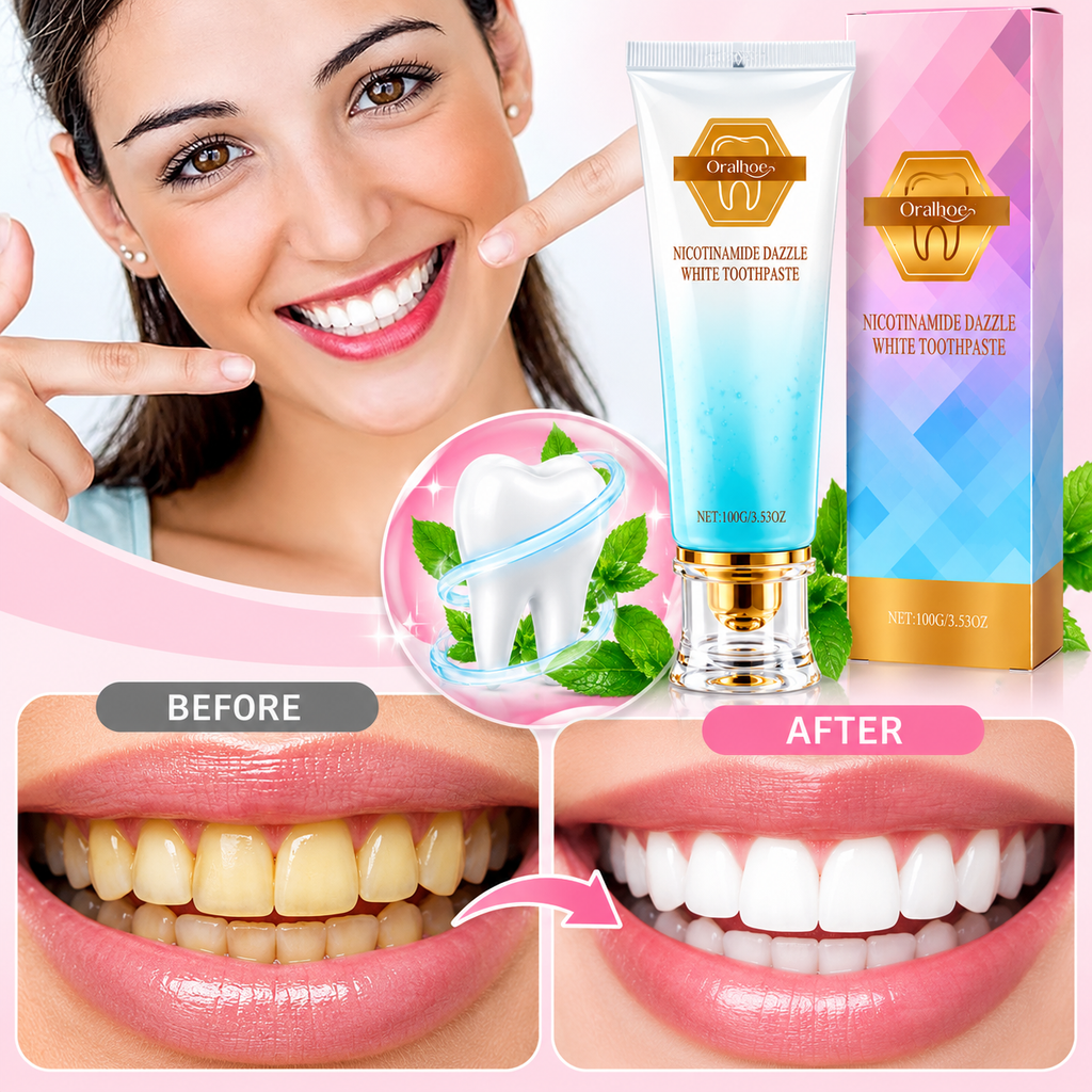 Oralhoe - Nicotinamide Dazzle White Toothpaste
